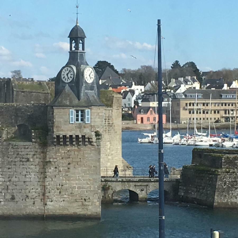 Votre Mini Maison En Plein Coeur Du Centre Ville -Terrasse - Et Parking Prive Sur Place Clos - Draps Et Menage Inclus Concarneau Exteriör bild